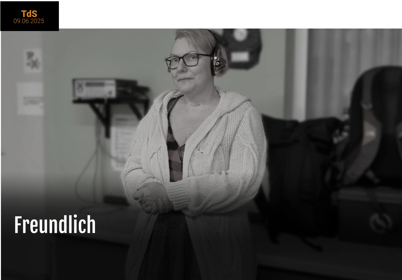 Modern Fokussiert Freundlich TdS 09.06.2025
